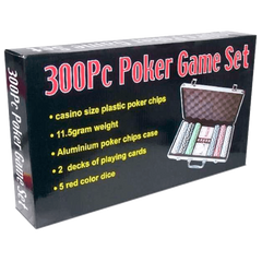Набір покерний 300 фішок по 11,5 г (алюмінієвий кейс)