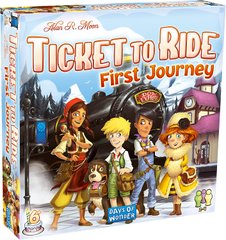 Ticket to Ride: First Journey. Europe (Билет на поезд)