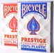 Гральні карти Bicycle Prestige Rider Back 100% Plastic Jumbo (red/blue)