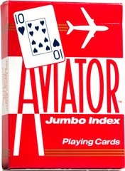 Игральные карты Aviator Jumbo Index