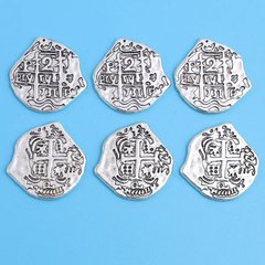 Набор монет Дублоны (50шт.) Серебро