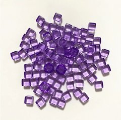 8mm Фиолетовый Куб (10шт.)