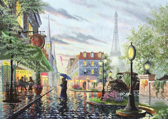 Пазл Літній дощ, Париж, 2000 ел.